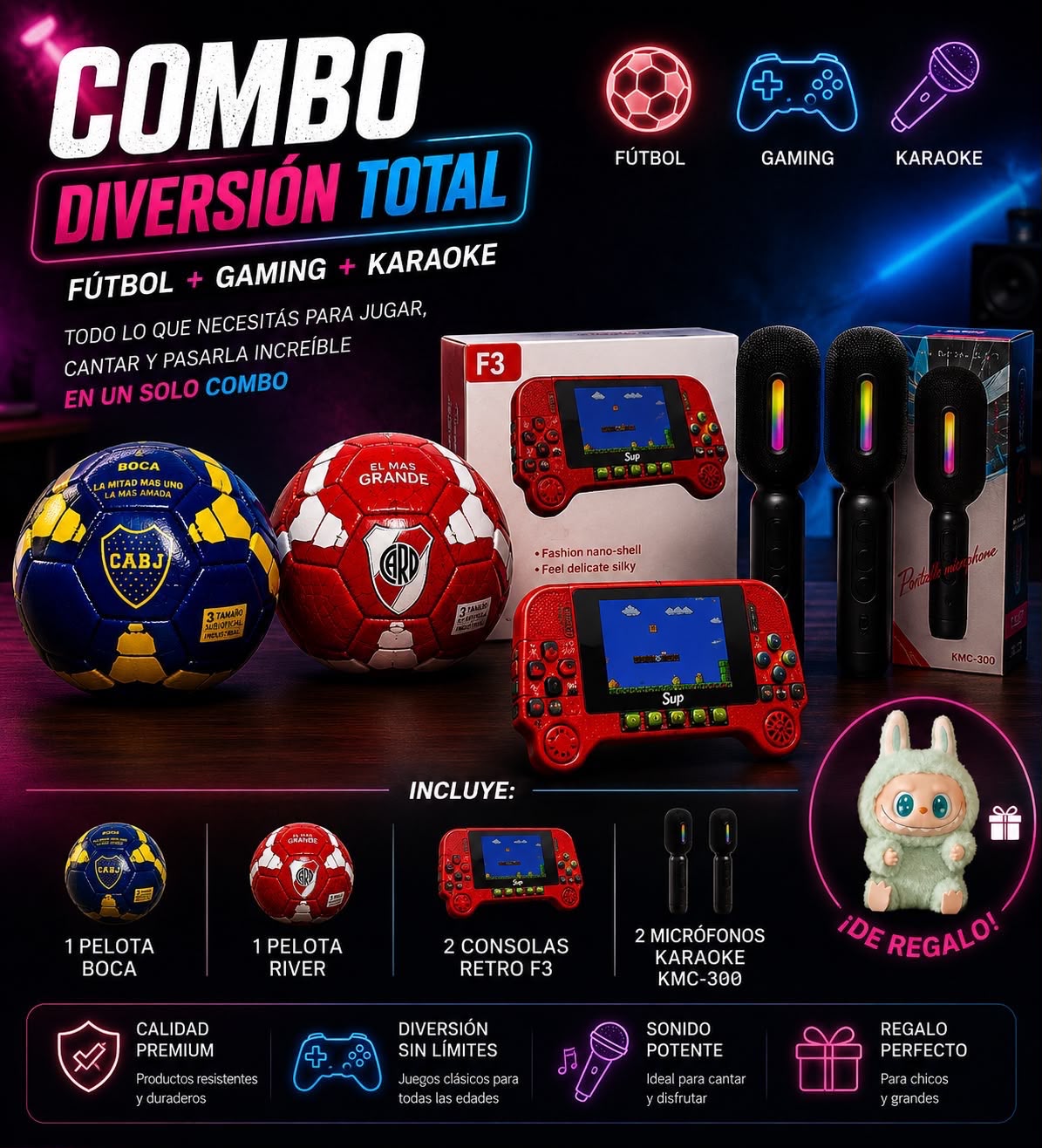 🎮⚽COMBO DIA DEL NIÑO Adelántate y stockeate!
