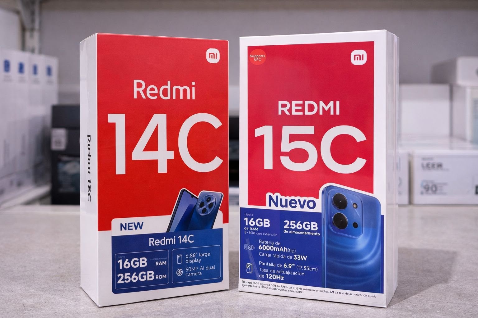 COMBO REDMI 14C + 15C